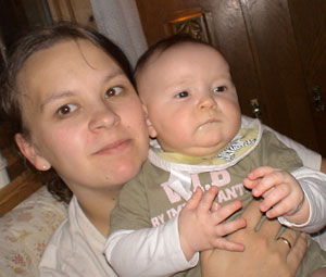 Mia Christine & mamma