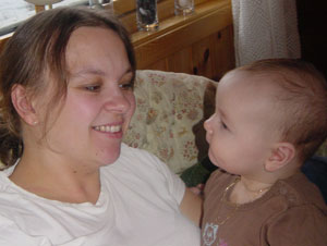Mia Christine & mamma